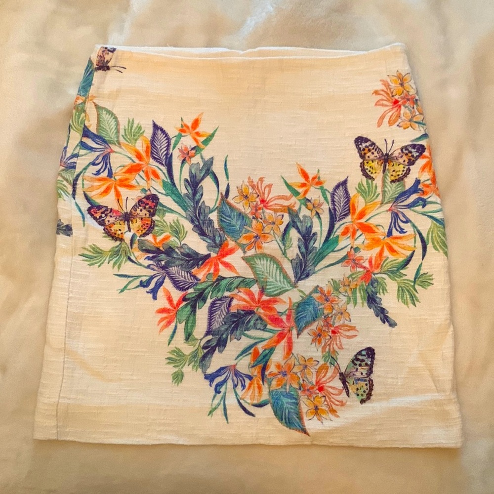 NWOT Linen Skirt